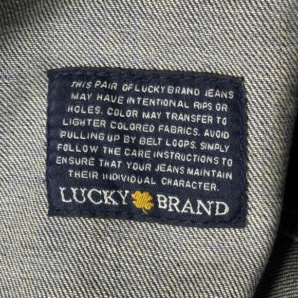 Lucky Brand Men's Denim Trucker Jacket Medium Wash Size XL - Picture 5 of 8